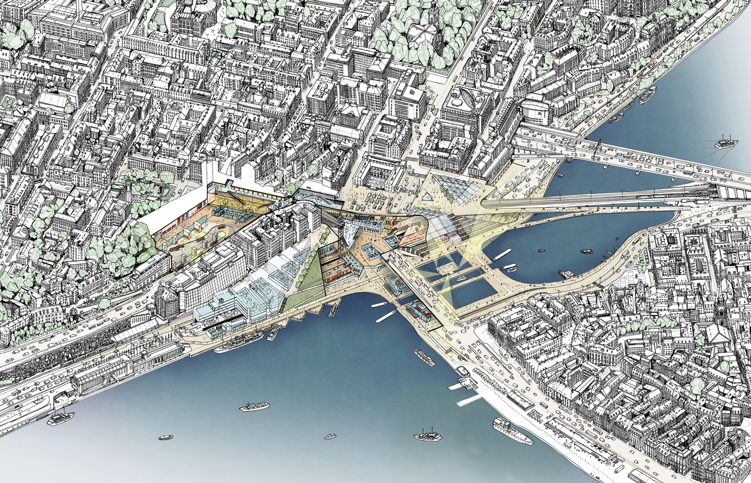 DAF Guests :Foster + Partners(圖2) 新斯盧森總體規(guī)劃1.jpg