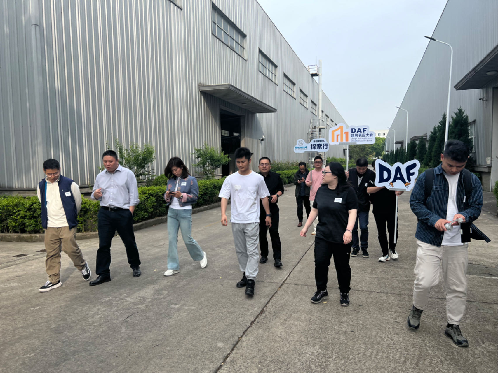 DAF inspection, curtain wall new materials exploration line first battle success!(圖15) DAF inspection, curtain wall new materials exploration line first battle success!(圖15)